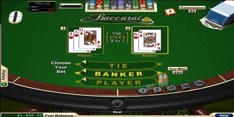 Game bài Baccarat Hello88